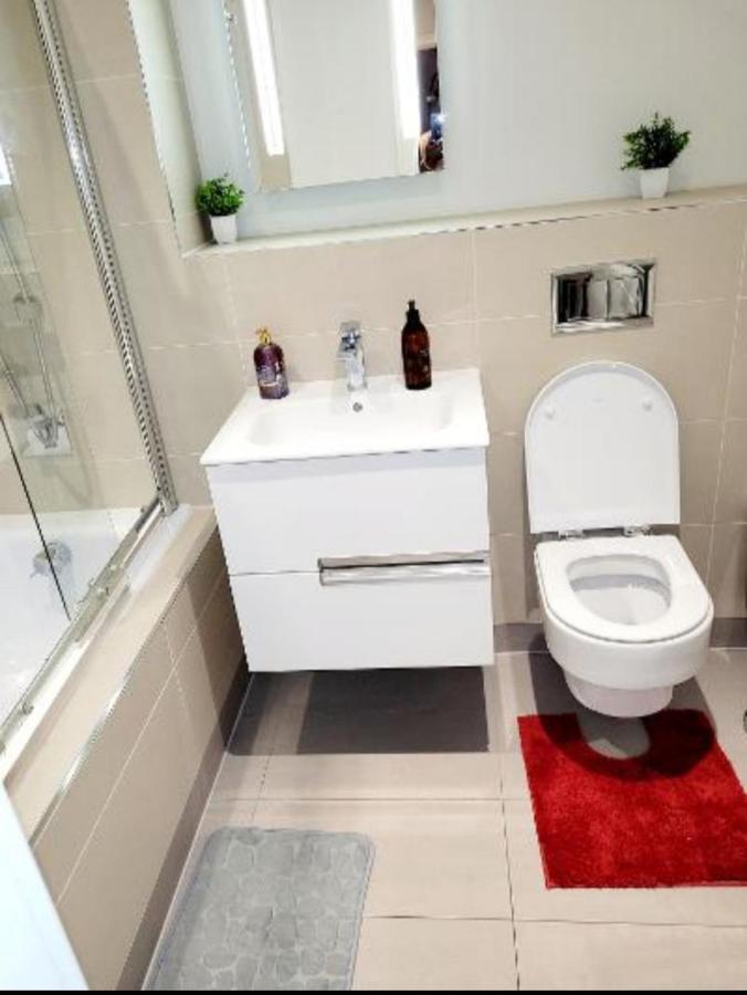 2 Bedroom Apt With 2 Comfortable King Size Beds, Free Private Parking, Easy Access To London West Byfleet Zewnętrze zdjęcie